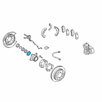 OEM Toyota 4Runner Axle Seal O-Ring Diagram - 90301-83002