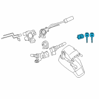 OEM Toyota Tundra Cylinder & Keys Diagram - 69057-0C030