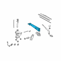 OEM Toyota 4Runner Linkage Assembly Diagram - 85150-35220