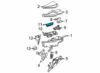 OEM Toyota Highlander Fuse Diagram - 82620-0E060