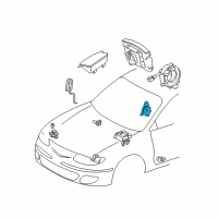 OEM Toyota Solara Side Sensor Diagram - 89860-06010