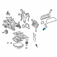 OEM Toyota Venza Chain Tensioner Diagram - 13560-0P010