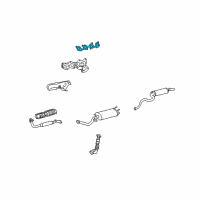 OEM Toyota Tundra Gasket Diagram - 17173-50021