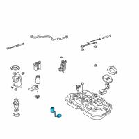 OEM Toyota Highlander Fuel Gauge Sending Unit Diagram - 83320-48012