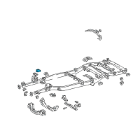 OEM Toyota Sequoia Engine Bracket Diagram - 51401-0C010