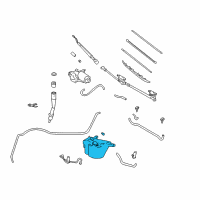 OEM Toyota Tundra Reservoir Diagram - 85315-0C010