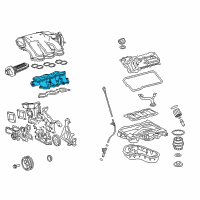 OEM Toyota Camry Intake Manifold Diagram - 17111-0P030