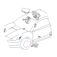 OEM Toyota Celica Sensor, Air Bag, Front LH Diagram - 89174-29045