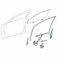 OEM Toyota Camry Rear Guide Diagram - 67403-06141