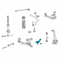 OEM Toyota Sequoia Lower Ball Joint Diagram - 43340-39465