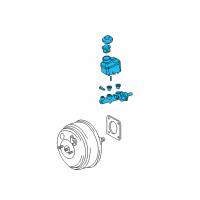 OEM Toyota Camry Master Cylinder Diagram - 47201-33230