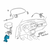 OEM Toyota RAV4 Actuator Diagram - 88002-42010