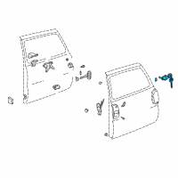 OEM Toyota RAV4 Cylinder & Keys Diagram - 69055-42020
