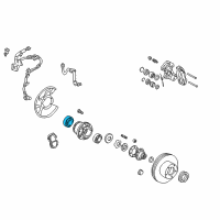 OEM Toyota T100 Outer Bearing Diagram - 90080-36067