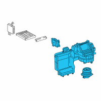 OEM Toyota Avalon Case Assembly Diagram - 87130-07071