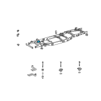 OEM Toyota Sequoia Engine Bracket Diagram - 51402-0C010