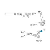OEM Toyota 4Runner Lower Control Arm Rear Bushing Diagram - 48655-60050