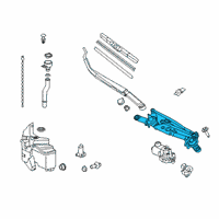 OEM Toyota Corolla Linkage Assembly Diagram - 85150-12B80