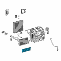 OEM Toyota C-HR Auxiliary Heater Diagram - 87114-47020