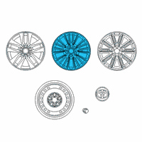 OEM Toyota Avalon Wheel, Alloy Diagram - 42611-07150