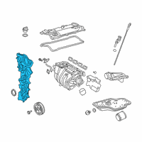 OEM Toyota Sienna Outer Timing Cover Diagram - 11320-F0010