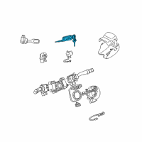 OEM Toyota FJ Cruiser Cylinder & Keys Diagram - 69057-35190