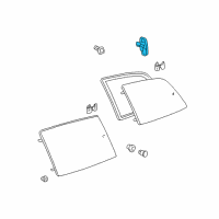 OEM Toyota Sienna Window Motor Diagram - 85780-08010