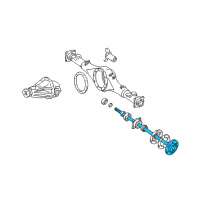 OEM Toyota 4Runner Axle Shafts Diagram - 42311-35350