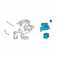 OEM Toyota Tundra Blower Assembly Diagram - 87130-0C040
