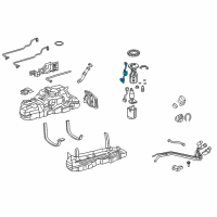 OEM Toyota 4Runner Fuel Gauge Sending Unit Diagram - 83320-60620