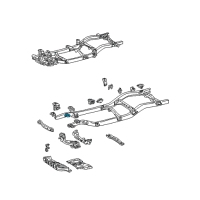 OEM Toyota Tacoma Support Stabilizer Diagram - 51401-35310