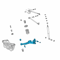 OEM Toyota RAV4 Arm Sub-Assy, Rear Suspension, RH Diagram - 48711-42904