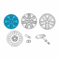OEM Scion tC Wheel, Alloy Diagram - 42611-21200