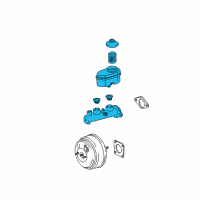 OEM Toyota Camry Master Cylinder Diagram - 47201-33110