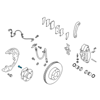 OEM Scion FR-S Wheel Stud Diagram - SU003-00781