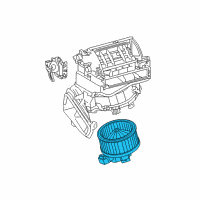 OEM Toyota RAV4 Fan & Motor Diagram - 87103-42101
