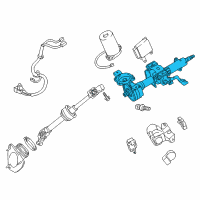 OEM Toyota Camry Steering Column Diagram - 4520A-06042