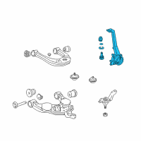 OEM Toyota Knuckle Diagram - 43202-34030