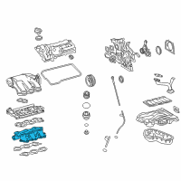 OEM Toyota Highlander Intake Manifold Diagram - 17120-31070