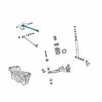 OEM Toyota RAV4 Upper Control Arm Diagram - 48770-42020