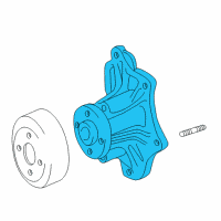 OEM Toyota Highlander Water Pump Assembly Diagram - 16100-28041