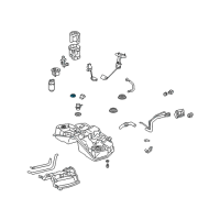 OEM Toyota Highlander Fuel Pump Support Diagram - 77175-07020