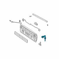 OEM Toyota Cylinder & Keys Diagram - 69055-34010
