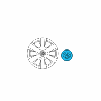 OEM Toyota Camry Ornament Diagram - 42603-06080