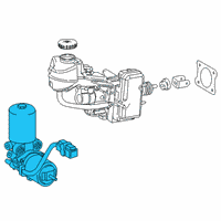 OEM Toyota Prius Prime ABS Pump Assembly Diagram - 47070-47090