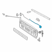 OEM Toyota Tundra Lock Assembly Diagram - 65790-0C030