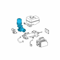 OEM Toyota Tacoma Pump Assembly Diagram - 47070-04020