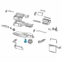 OEM Toyota Resistor Diagram - 87138-04070