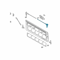 OEM Toyota Tacoma Lock Assembly Diagram - 65790-35030