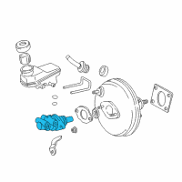 OEM Toyota Celica Master Cylinder Diagram - 47207-20140